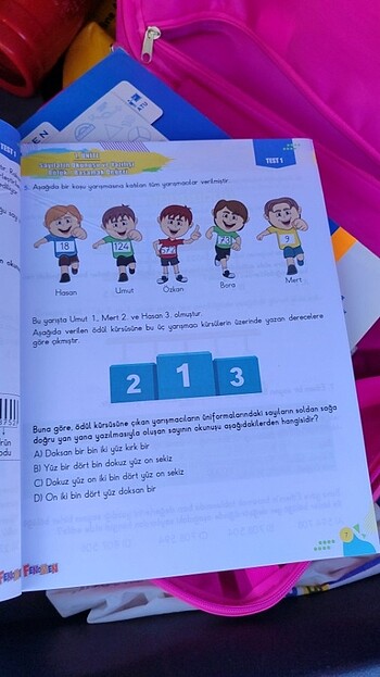 Beden 4.sınıf fenomen matematik soru bankası