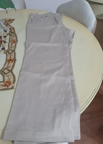 44 Beden kadin keten pantolon