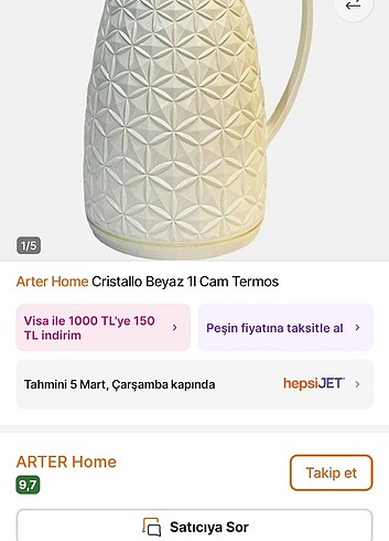 Beden ten rengi Renk Termos
