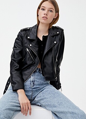 PULL&BEAR DERİ CEKET