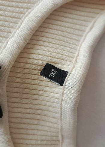 Kadın Siyah Kurdela detay triko - Görsel 5