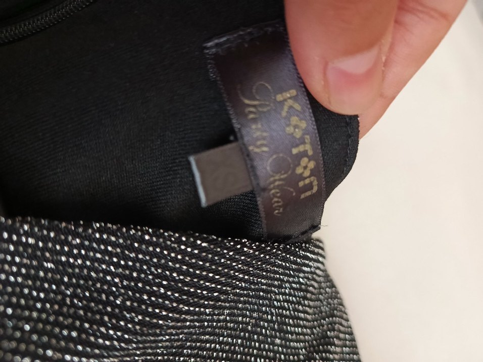 Uzun Kollu V Yaka Drapeli Gri Abiye Elbise - Görsel 5