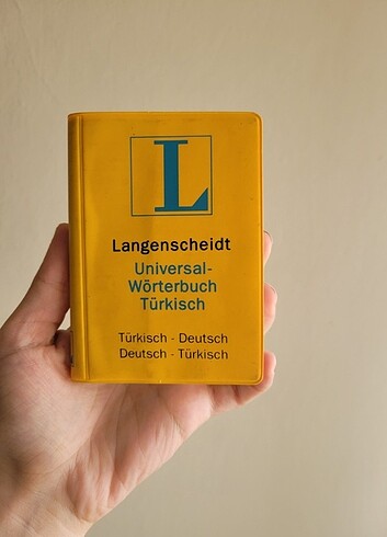 Langenscheidt Universal-Wörterbuch Türkisch ALMANCA-TÜRKÇE SÖZLÜ