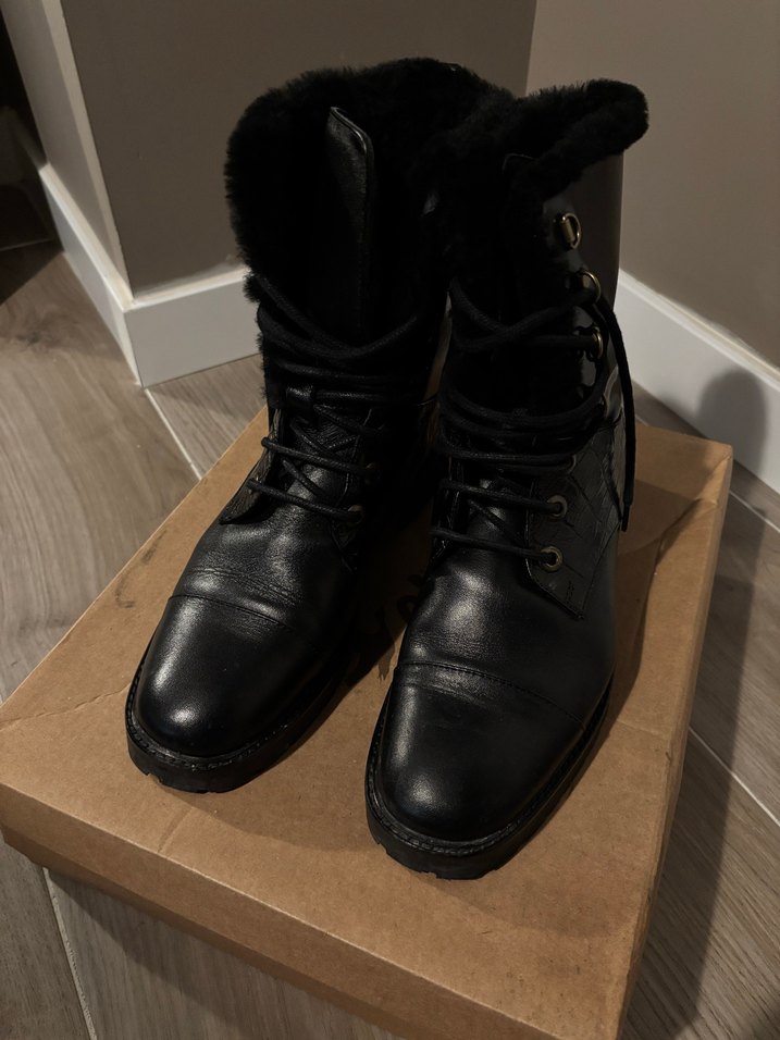 Beymen Siyah Deri Bot - Görsel 3