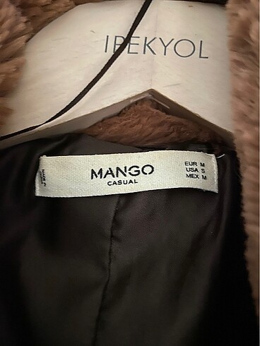 m Beden Mango Kürk