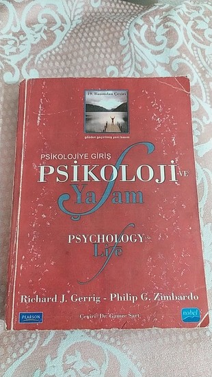 Psikoloji ve yaşam der kitabı