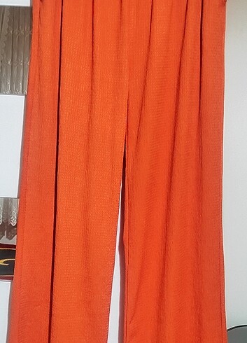 50 Beden turuncu Renk Pantolon