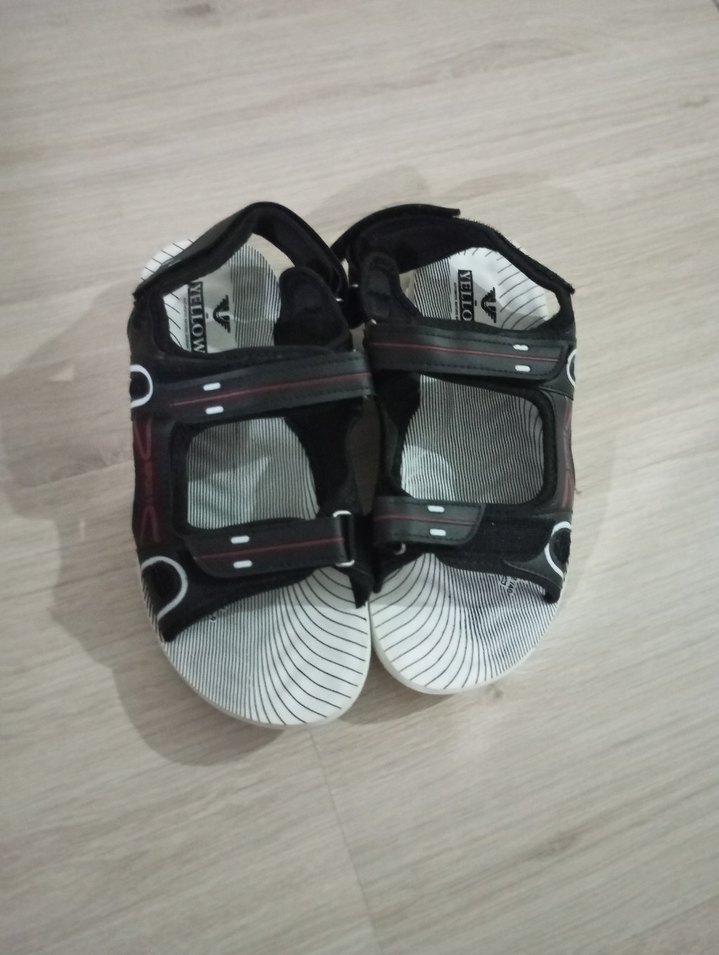 Siyah Erkek Çocuk Cırtcırtlı Terlik - Görsel 4