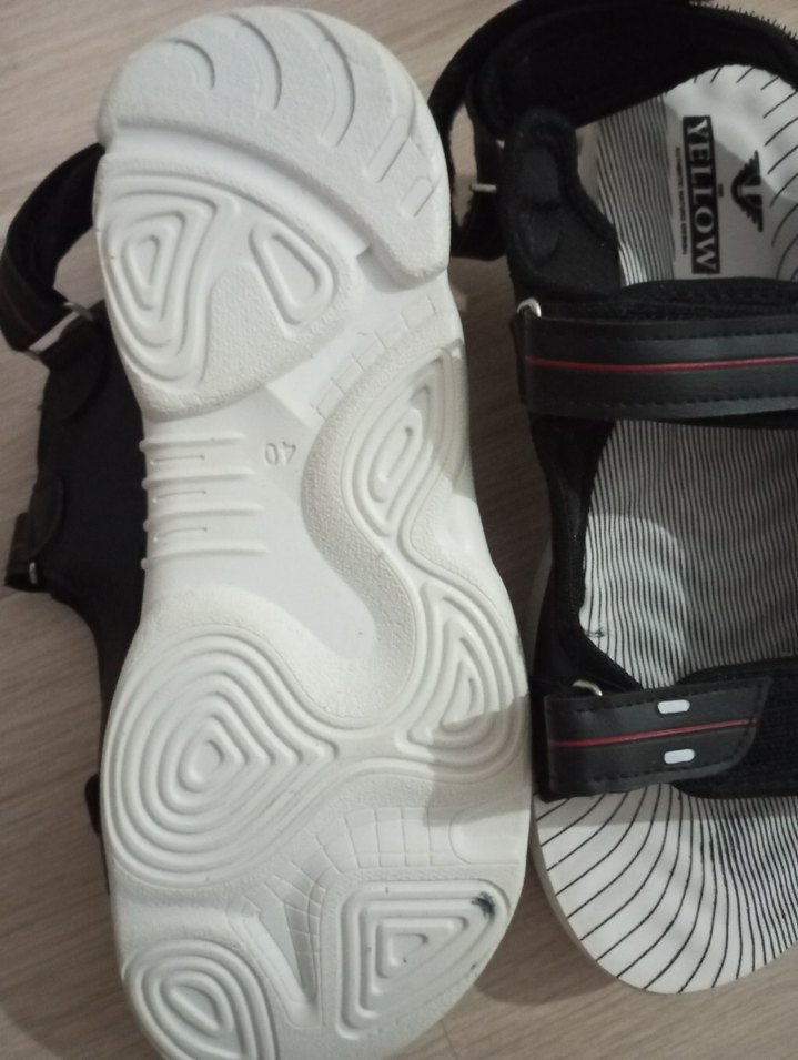 Siyah Erkek Çocuk Cırtcırtlı Terlik - Görsel 2