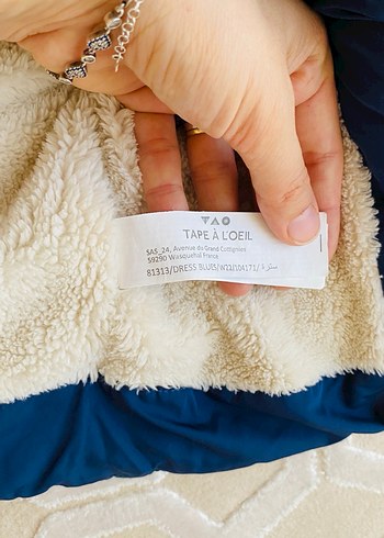 Erkek Çocuk Mavi Kürklü Streetwear Mont - Görsel 6