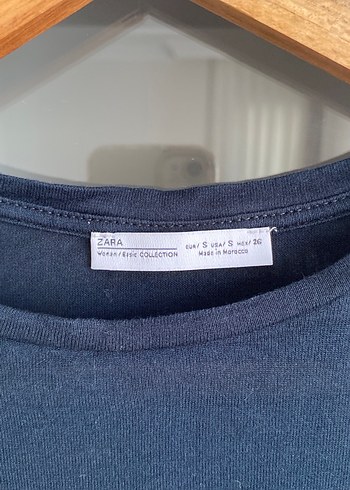 s Beden Lacivert Kadın Salaş Uzun Kollu Bluz zara