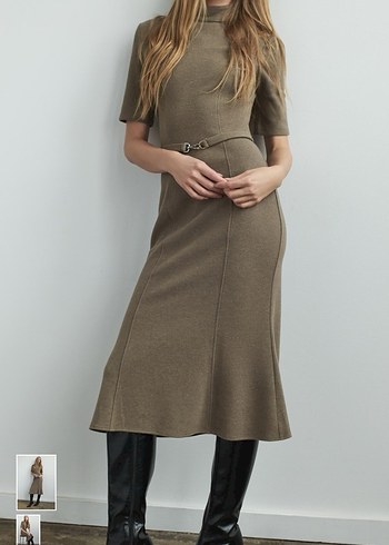 Zara midi elbise - Görsel 5