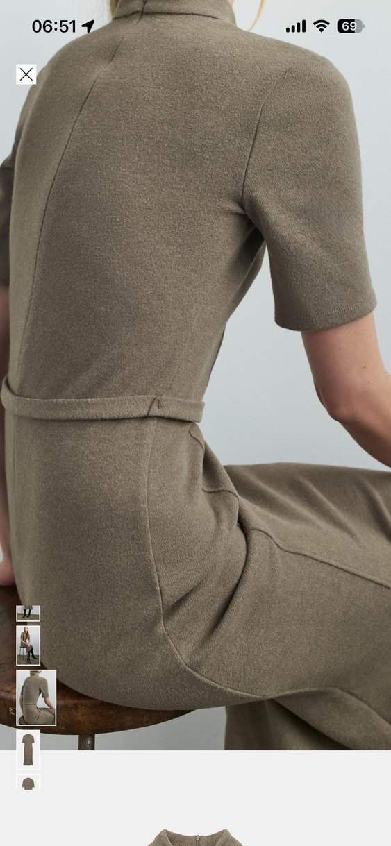 Zara midi elbise - Görsel 3