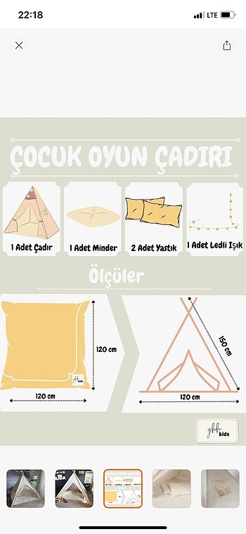  Beden Çadır