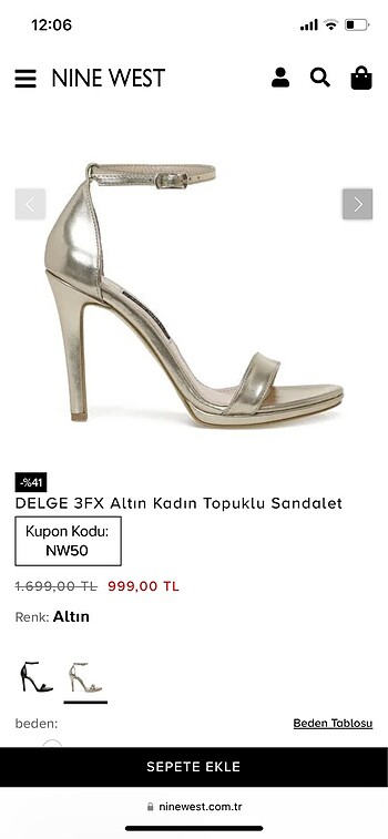 Topuklu ayakkabı