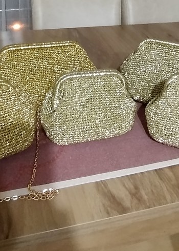Beden İpekyol Model Gizli Burslu Gold Çantalar