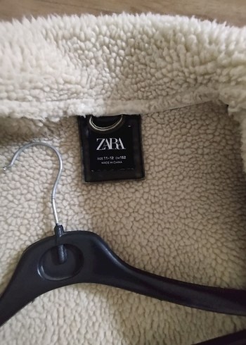 Zara Deri İçi Kürklü Erkek Çocuk Ceket - Görsel 7