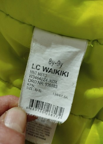 LCW Waikiki Erkek Çocuk Montu - Görsel 8