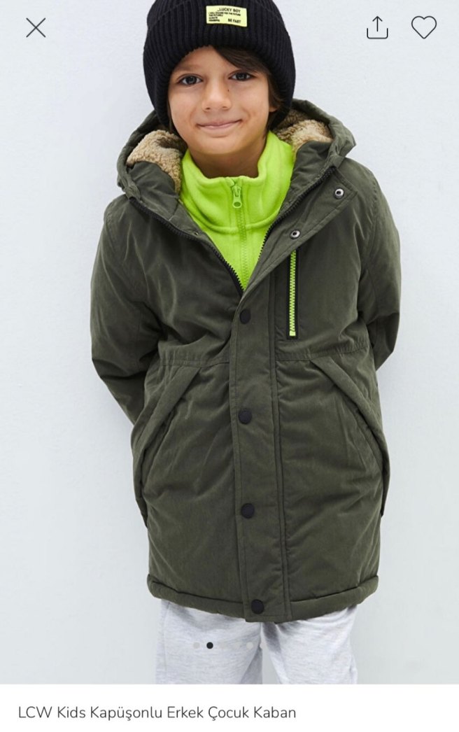 LCW Waikiki Erkek Çocuk Montu - Görsel 2