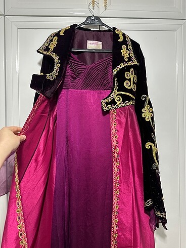  Beden pembe Renk Kaftan