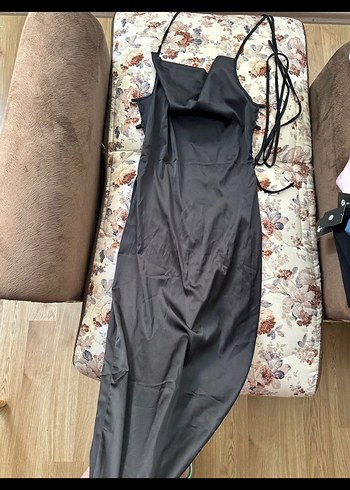 Siyah Uzun Abiye Elbise - Görsel 5