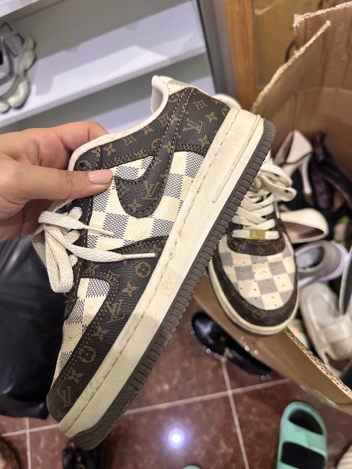 Nike louis vuitton air force - Görsel 2