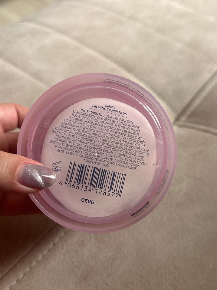 Isana Yatıştırıcı Toner Pedleri - Görsel 3