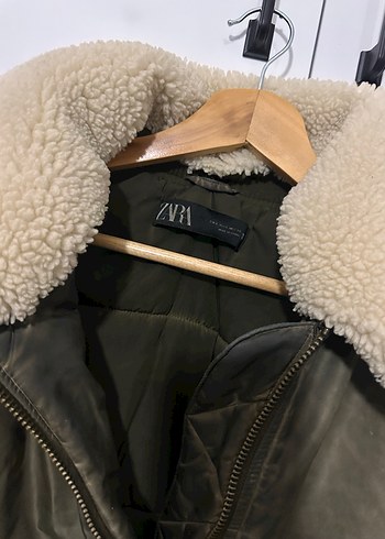 Zara Kürk Detaylı Kadın  mont - Görsel 3