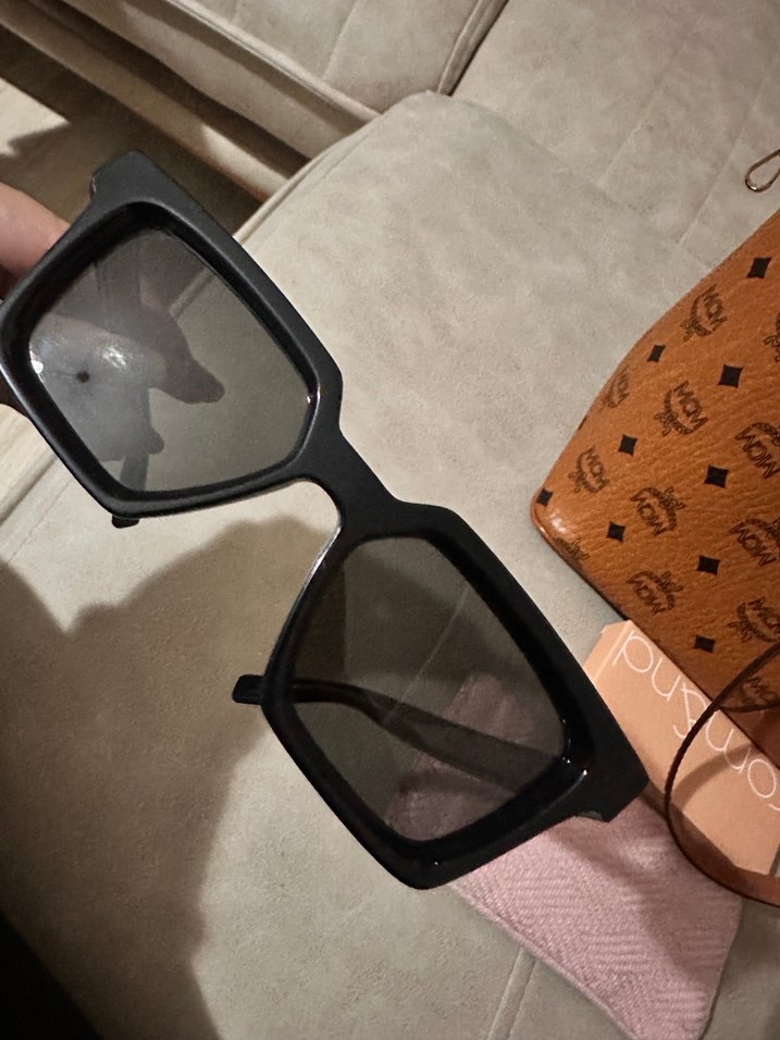 Siyah Parlak zegna Kadın Güneş Gözlüğü - Görsel 2