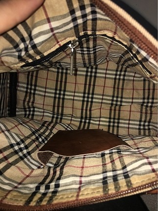  Beden çeşitli Renk Burbery desenli çanta
