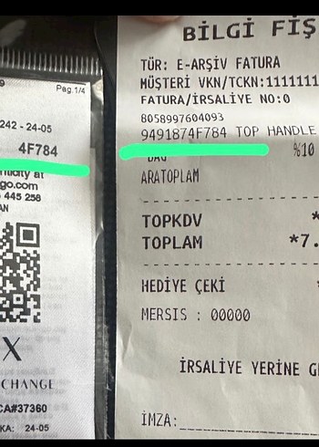 Armani Exchange Orijinal Çanta - Görsel 3