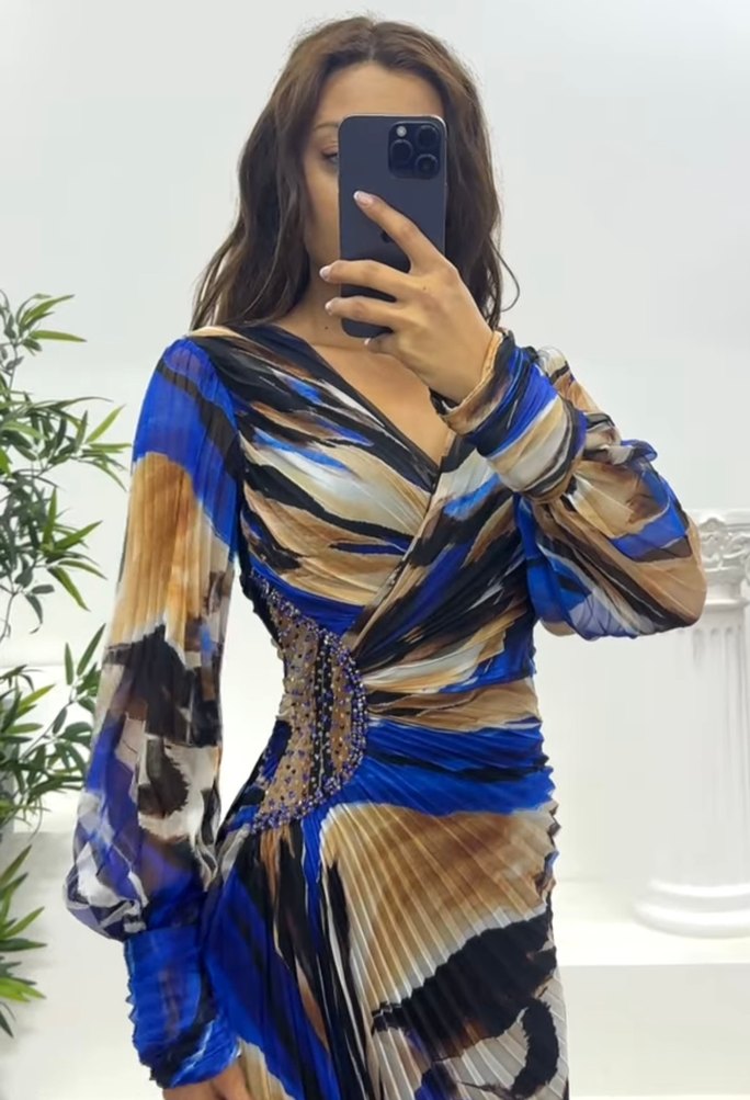 Abiye Elbise Büyük Beden - Görsel 3