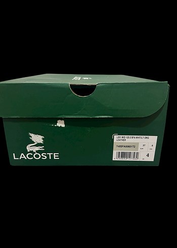 Lacoste Orijinal Sneaker Peach & Pink Özel Renk Sıfır Ürün - Görsel 6
