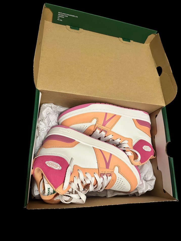 Lacoste Orijinal Sneaker  Peach & Pink Özel Renk  Sıfır Ürün - Görsel 2