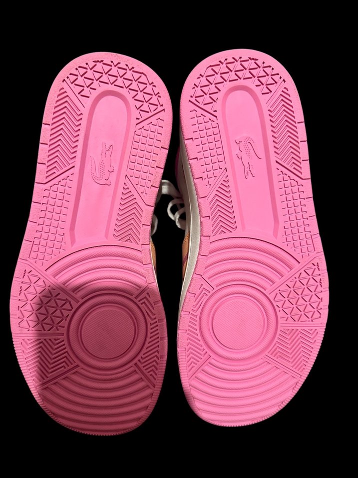 Lacoste Orijinal Sneaker  Peach & Pink Özel Renk  Sıfır Ürün - Görsel 4