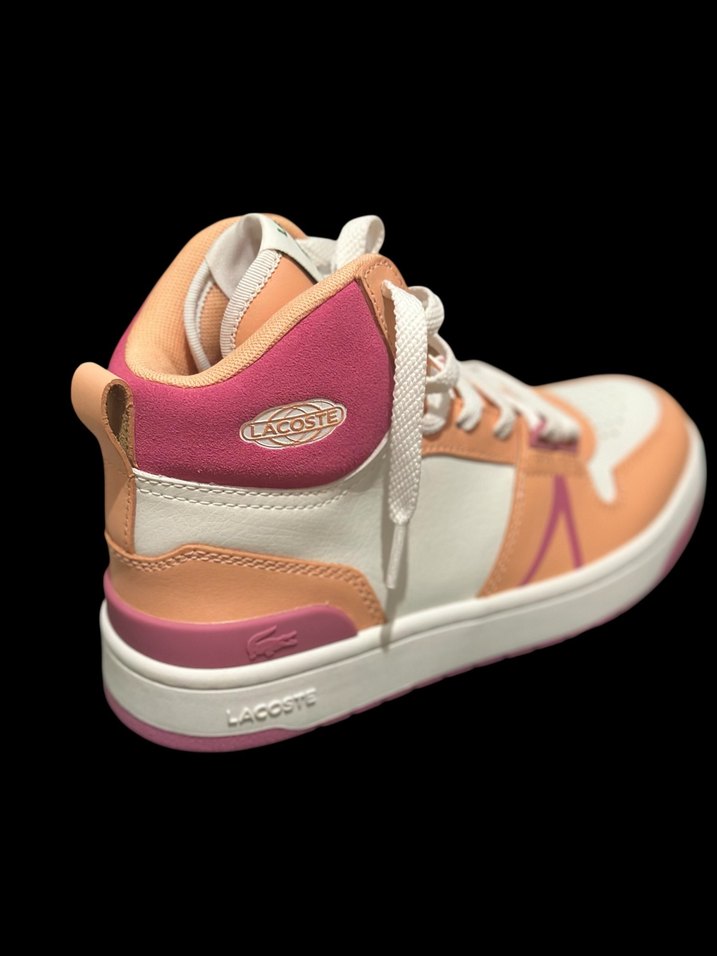 Lacoste Orijinal Sneaker  Peach & Pink Özel Renk  Sıfır Ürün - Görsel 3