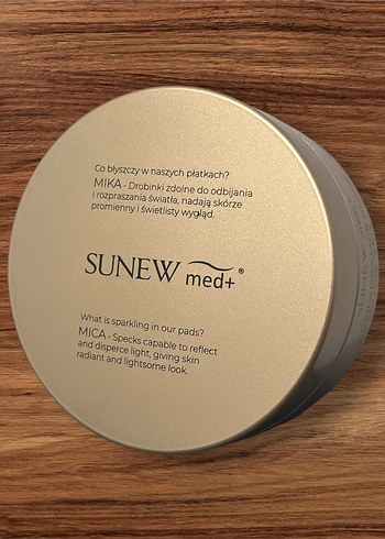 Göz Maskesi Kırışıklık Giderici SUNEW med+ Altın Işıltılı Etkisi - Görsel 2