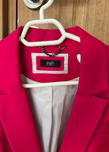 Pembe Takım Elbise Kadın Blazer - Görsel 2