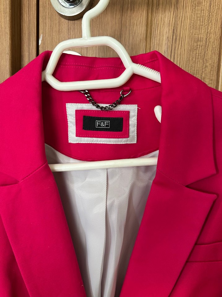 Pembe Takım Elbise Kadın Blazer - Görsel 2