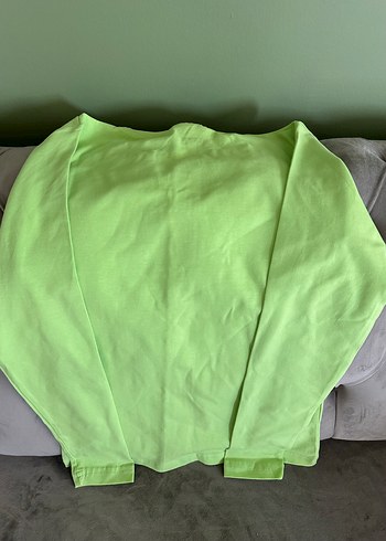 Adidas Yeşil Uzun Kollu Likralı Tişört - Görsel 2