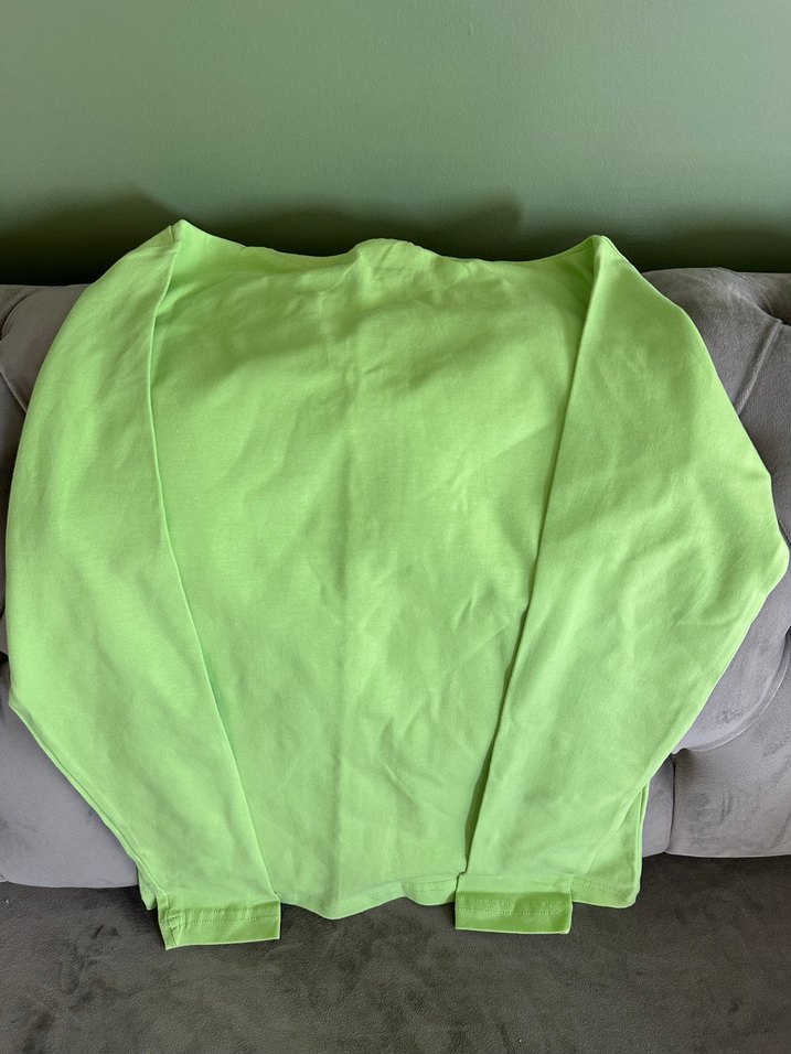 Adidas Yeşil Uzun Kollu Likralı Tişört - Görsel 2