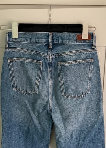 Gri Mavi Kadın Denim Pantolon - Görsel 4