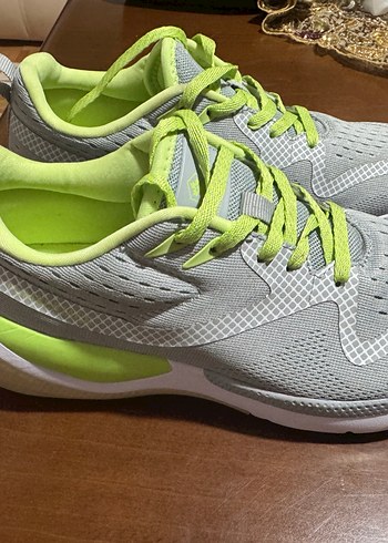 Gri Spor Kadın Sneakers - Görsel 2