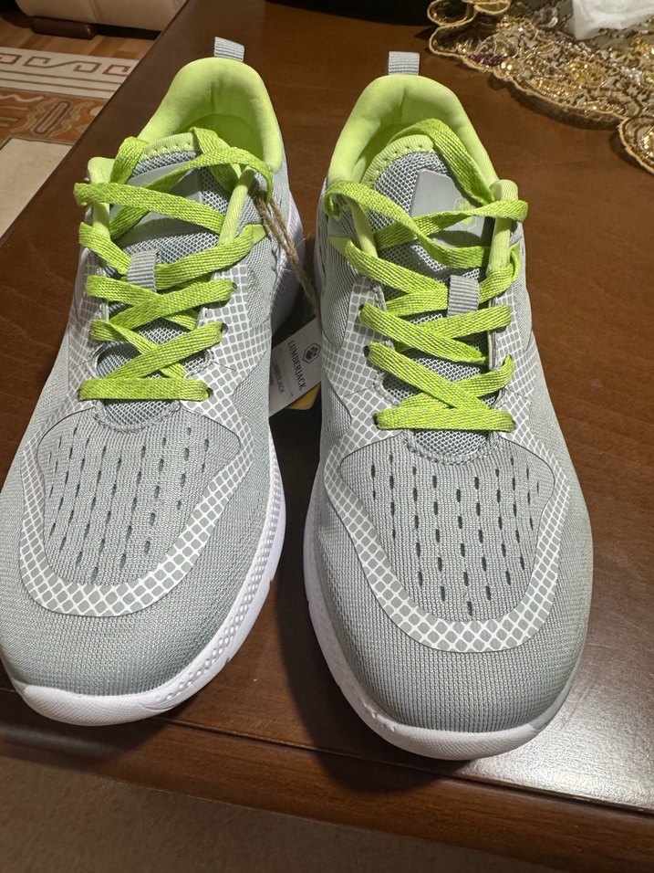 Gri Bağcıklı Kadın Spor Ayakkabı - Görsel 2