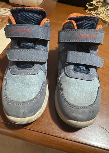 Gri Erkek Çocuk Cırt Cırtlı Bot - Görsel 2