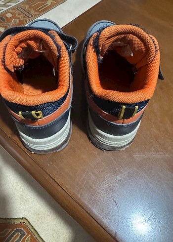 Gri Erkek Çocuk Cırt Cırtlı Bot - Görsel 3