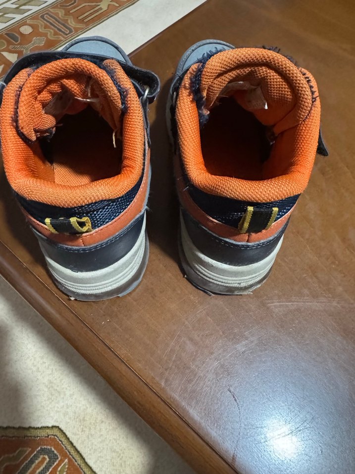 Gri Erkek Çocuk Cırt Cırtlı Bot - Görsel 3