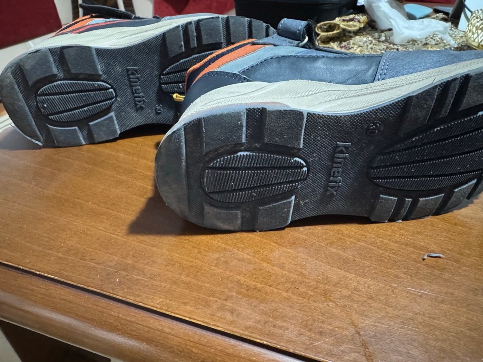 Gri Erkek Çocuk Cırt Cırtlı Bot - Görsel 4