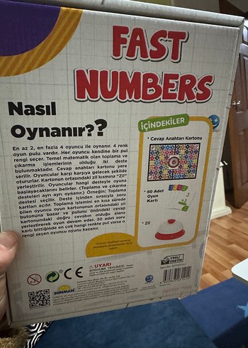 Fast Numbers Temel Matematik Oyunu - Görsel 5