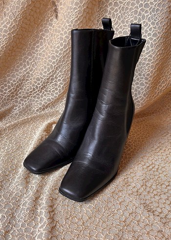 Zara Hakiki Deri Bot 38 